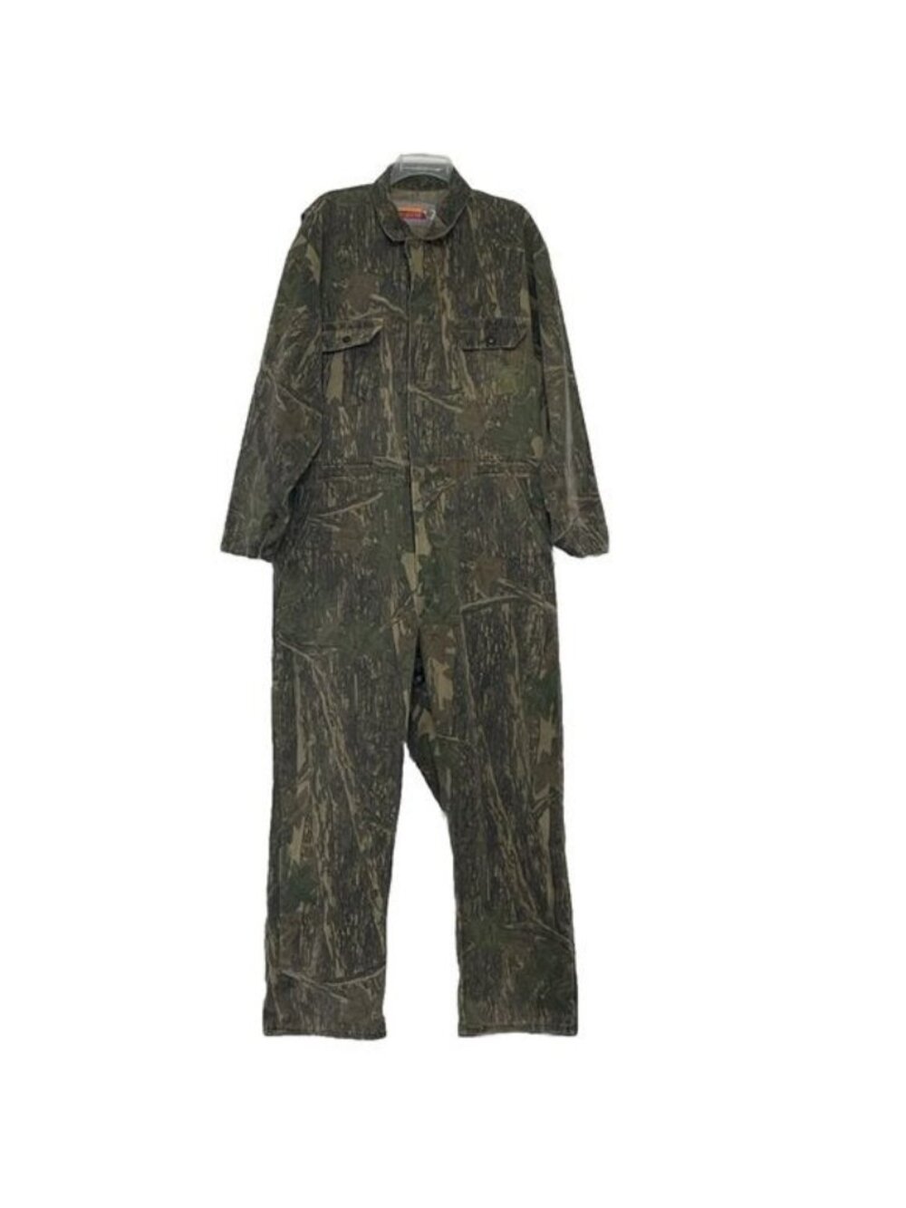 VTG Winchester Camo Coverall Cotton Hunting Jumpsuit